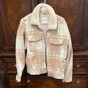 Thread & Supply Cream Textured Jacket